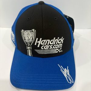 KYLE LARSON 2021 NASCAR CHAMPION.  BLACK/ BLUE CAP / VERCRO BACK