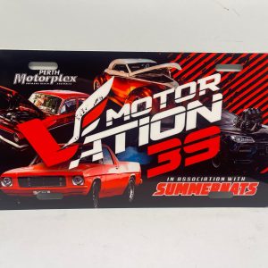 MOTORVATION 39 LICENSE PLATE