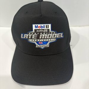 2025 AUSTRALIAN LATE MODEL TITLE.  BLACK CAP / VERCRO BACK