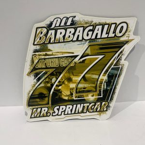 ALF BARBAGALLO Mr SPRINTCAR STICKER