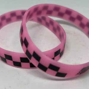WRIST BAND / GLOW / BLACK/PINK