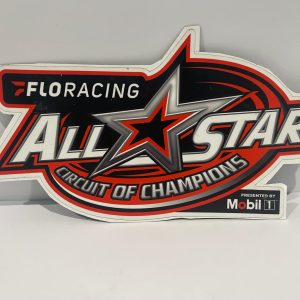 FLO RACING ALL STAR CIRCUIT OF CHAMPIONS WING STICKER