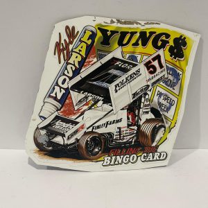 KYLE LARSON BINGO CARD STICKER