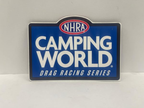 NHRA CAMPING WORLD STICKER