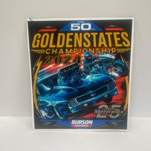 2024 50TH GOLDENSTATES STICKER
