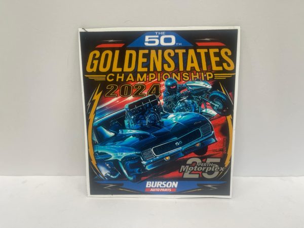 2024 50TH GOLDENSTATES STICKER