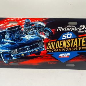2024 50TH GOLDENSTATES LICENSE PLATE