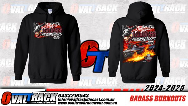 2025 BADASS BURNOUTS HOODIE