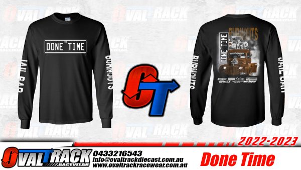 DONE TIME LONG SLEEVE T-SHIRT