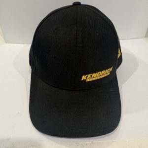 KENDRICK RACING TEAM.  BLACK CAP / VERCRO BACK