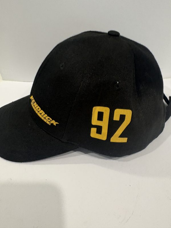 KENDRICK RACING TEAM.  BLACK CAP / VERCRO BACK - Image 2