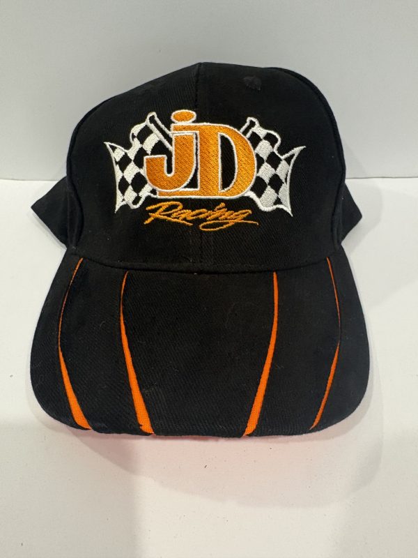 JOHN DAY RACING - CAP / ORANGE STRIPES / BUCKLE