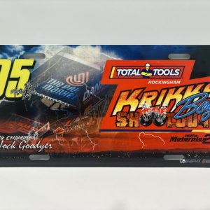 2025 28TH KRIKKE BOYS SHOOTOUT LICENSE PLATE DESIGN 2