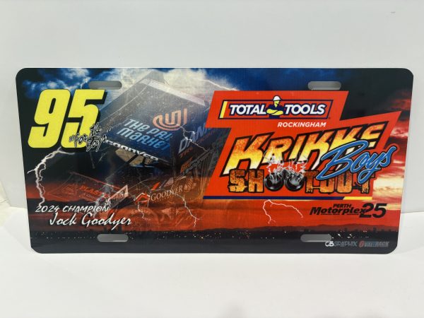 2025 28TH KRIKKE BOYS SHOOTOUT LICENSE PLATE DESIGN 2