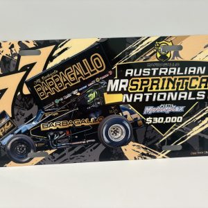 2024 SPRINTCAR NATIONALS LICENSE PLATE