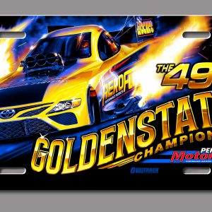 2023 49TH GOLDENSTATES LICENSE PLATE