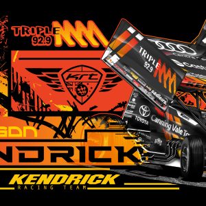 2024-2025 JASON KENDRICK LICENSE PLATE