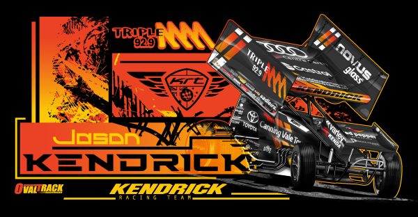 2024-2025 JASON KENDRICK LICENSE PLATE