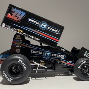 2022 1:18 Scale CHRISTOPHER BELL. CIRCLE B DIECAST / SWINDELL SPEEDLAB