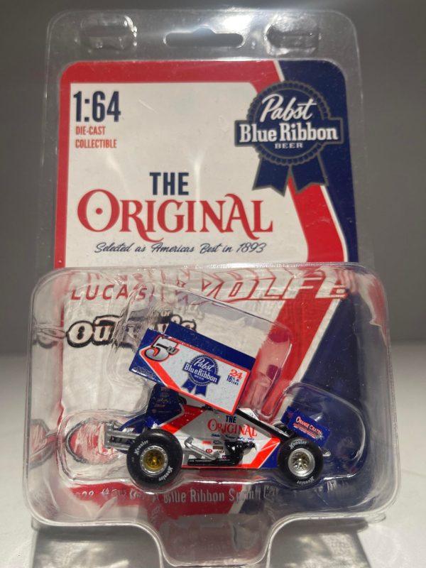 2022 1:64 Scale LUCAS WOLFE. PABST BLUE RIBBON