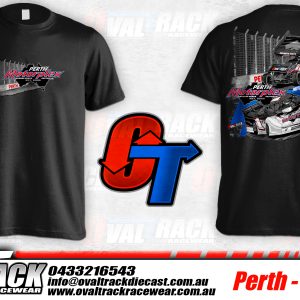 2022-2023 PERTH MOTORPLEX SPEEDWAY T-SHIRT