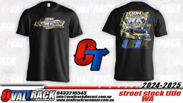 2025 WA STREET STOCK TITLE T-SHIRT
