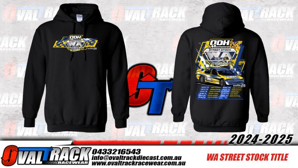 2025 WA STREET STOCK TITLE HOODIE
