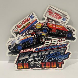2022 KRIKKE BOYS SHOOTOUT STICKER - BOTH CARS