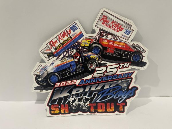 2022 KRIKKE BOYS SHOOTOUT STICKER - BOTH CARS