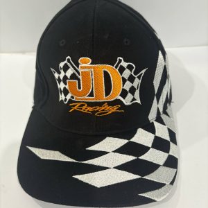 JOHN DAY RACING.  BLACK/CHECK CAP / BUCKEL BACK