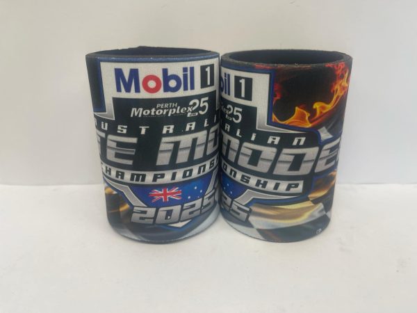 2025 AUSTRALIAN LATE MODEL TITLE STUBBY HOLDER LOGO/FLAMES