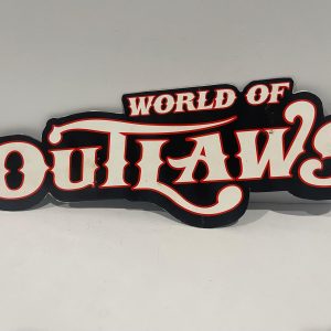 WORLD OF OUTLAW STICKER