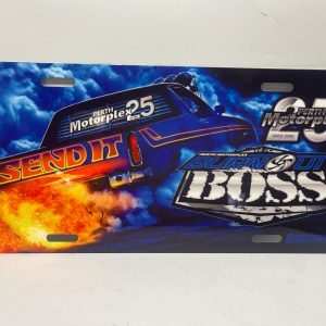 2024 BURNOUT BOSS LICENSE PLATE