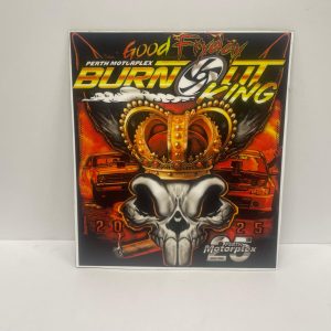 2025 BURNOUT KING STICKER