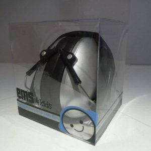 EAR MUFFS FOR KIDS. SILVER