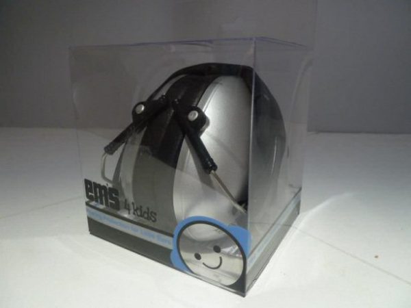 EAR MUFFS FOR KIDS. SILVER