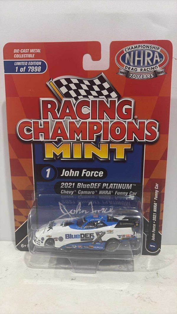 2021 1:64 Scale JOHN FORCE - BLUE DEF PLATINUM