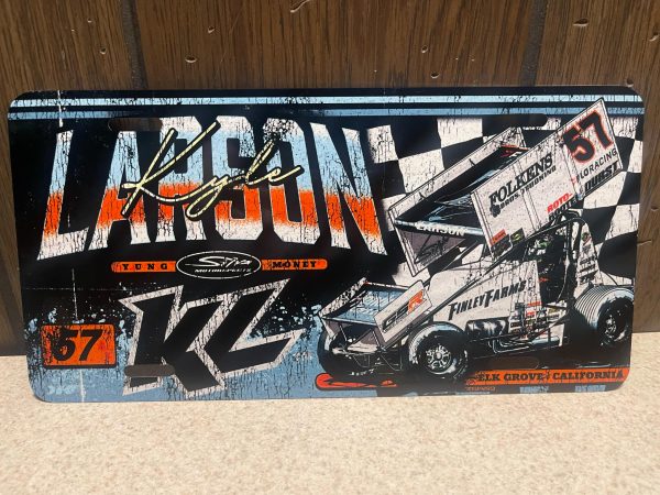2025 KYLE LARSON LICENSE PLATE