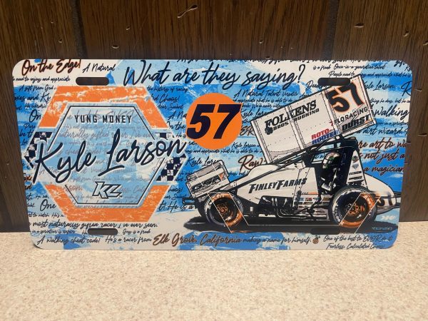 2025 KYLE LARSON WHAT ARE THEY SAYING LICENSE PLATE