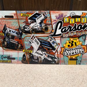 2025 KYLE LARSON NATIONALS LICENSE PLATE