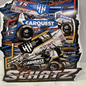 DONNY SCHATZ 2025 KNOXVILLE NATIONALS STICKER