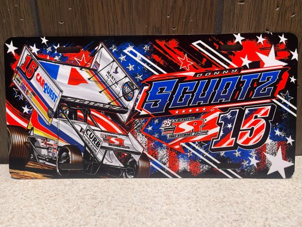 2025 DONNY SCHATZ LICENSE PLATE