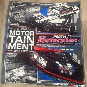 2025/2026 PERTH MOTORPLEX  SUBLIMATED BLANKET