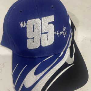 WA 95 CAP / BLUE-WHITE-BLACK / VERCRO BACK