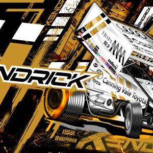 2025/2026 JASON KENDRICK LICENSE PLATE