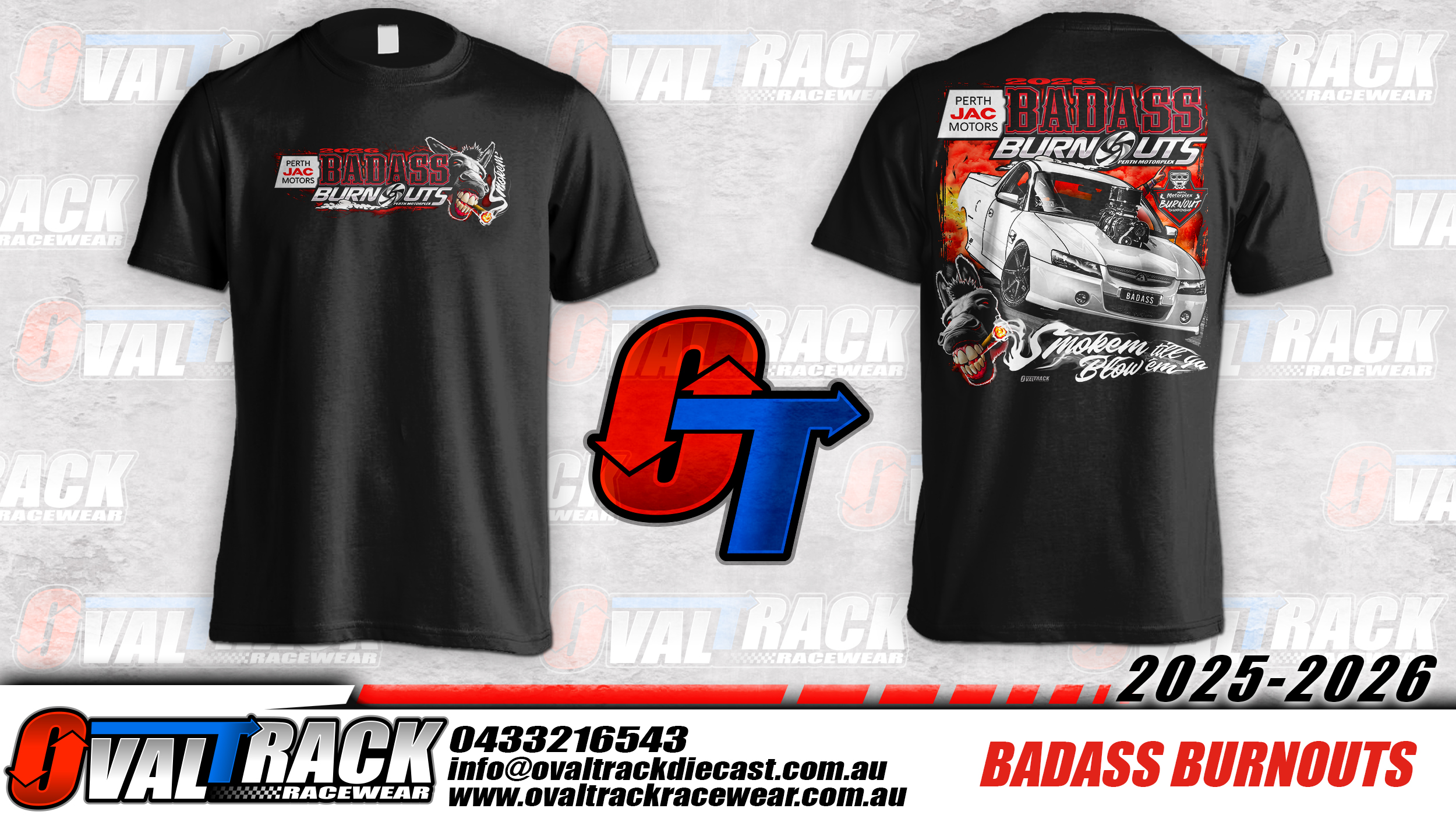 2026 BADASS BURNOUTS T-SHIRT