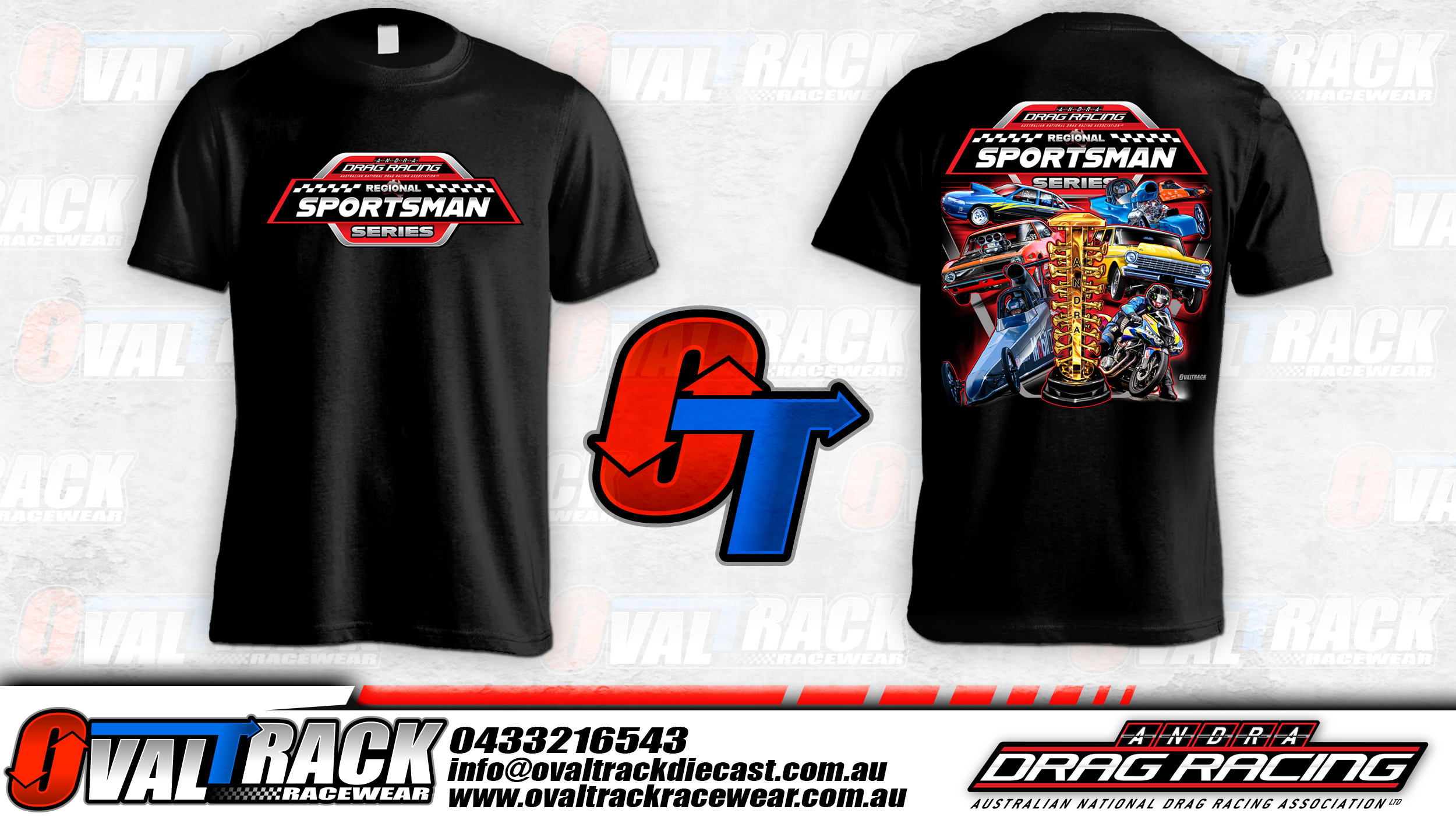 ANDRA DRAG RACING T-SHIRT