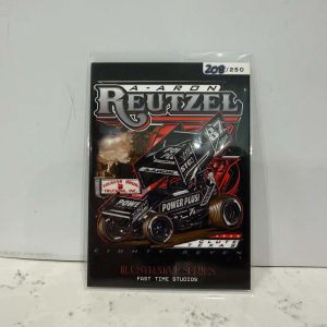AARON REUTZEL - ILLUSTRATIVE SPRINTCAR TRADING CARD D2