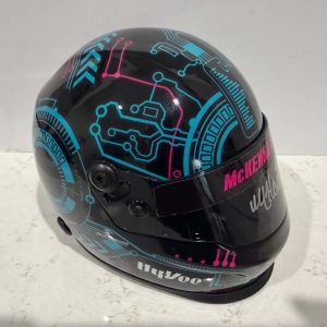 McKENNA HAAS CUSTOM MINI HELMET - AUTOGRAPHED